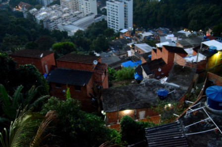 Favela à Santa Teresa, Rio de Janeiro